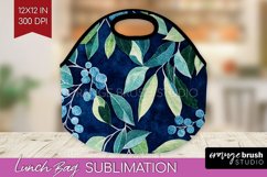 Eucalyptus Leaves Lunch Bag - Botanical Lunch Bug PNG Product Image 1