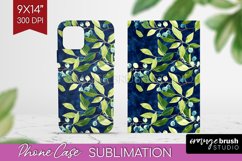 Eucalyptus Leaves Phone Case PNG - Bonanical Case PNG Product Image 1