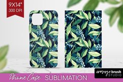 Eucalyptus Leaves Phone Case PNG - Bonanical Case PNG Product Image 1