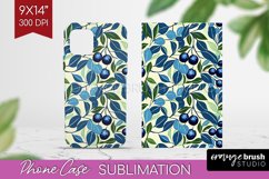 Eucalyptus Leaves Phone Case PNG - Bonanical Case PNG Product Image 1