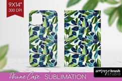 Eucalyptus Leaves Phone Case PNG - Bonanical Case PNG Product Image 1
