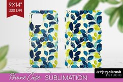 Eucalyptus Leaves Phone Case PNG - Bonanical Case PNG Product Image 1