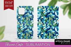 Eucalyptus Leaves Phone Case PNG - Bonanical Case PNG Product Image 1