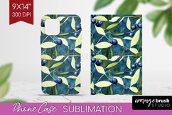 Eucalyptus Leaves Phone Case PNG - Bonanical Case PNG Product Image 1