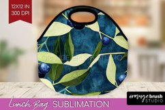 Eucalyptus Leaves Lunch Bag - Botanical Lunch Bug PNG Product Image 1