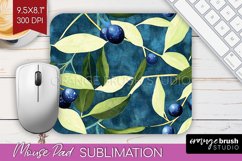 Eucalyptus Leaves Mouse Pad Sublimation - Botanical Mousepad Product Image 1