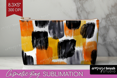 Halloween Cosmetic Bag - Brush Stroke Makeup Bag PNG Product Image 1