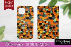 Halloween Phone Case PNG - Brush Stroke Case PNG Sublimation Product Image 1