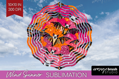 Halloween Wind Spinner Sublimation PNG - Brush Stroke Round Product Image 1