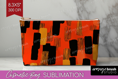Halloween Cosmetic Bag - Brush Stroke Makeup Bag PNG Product Image 1