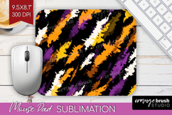Halloween Mouse Pad Sublimation - Brush Stroke Mousepad PNG Product Image 1