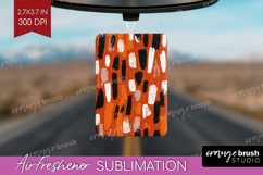 Halloween Air Freshener PNG - Brush Stroke PNG Sublimation Product Image 1