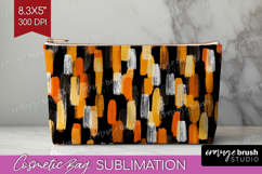 Halloween Cosmetic Bag - Brush Stroke Makeup Bag PNG Product Image 1