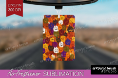 Halloween Air Freshener PNG - Brush Stroke PNG Sublimation Product Image 1