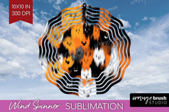 Halloween Wind Spinner Sublimation PNG - Brush Stroke Round Product Image 1