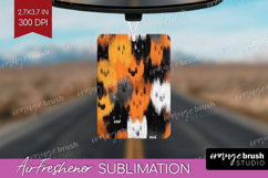 Halloween Air Freshener PNG - Brush Stroke PNG Sublimation Product Image 1