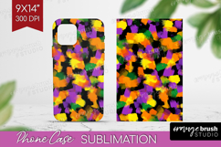 Halloween Phone Case PNG - Brush Stroke Case PNG Sublimation Product Image 1