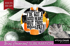 Sarcastic Halloween Quote Ornament PNG - Brush Stroke PNG Product Image 1