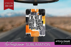 Sarcastic Halloween Quote Air Freshener PNG - Brush Stroke Product Image 1