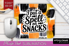 Halloween Quote Mouse Pad Sublimation - Sarcastic Mousepad Product Image 1
