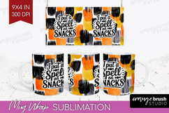 Halloween Quote Mug Wrap - Sarcastic Mug PNG Sublimation Product Image 1