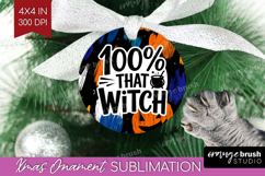 Halloween Quote Ornament PNG - Sarcastic PNG Sublimation Product Image 1