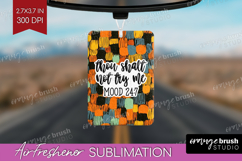 Sarcastic Halloween Quote Air Freshener PNG - Brush Stroke Product Image 1