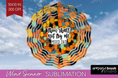 Sarcastic Halloween Quote Wind Spinner Sublimation PNG - Product Image 1
