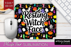 Halloween Quote Mouse Pad Sublimation - Sarcastic Mousepad Product Image 1