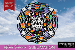 Halloween Quote Wind Spinner Sublimation PNG - Sarcastic Product Image 1