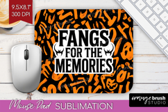 Halloween Quote Mouse Pad Sublimation - Sarcastic Mousepad Product Image 1