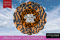 Sarcastic Halloween Quote Wind Spinner Sublimation PNG - Product Image 1