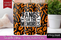 Halloween Quote Tumbler Wrap - Sarcastic Tumbler PNG Product Image 1