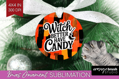 Halloween Quote Ornament PNG - Sarcastic PNG Sublimation Product Image 1