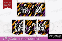 Halloween Quote Mug Wrap - Sarcastic Mug PNG Sublimation Product Image 1