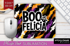 Halloween Quote Mouse Pad Sublimation - Sarcastic Mousepad Product Image 1