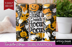 Halloween Quote Tumbler Wrap - Sarcastic Tumbler PNG Product Image 1