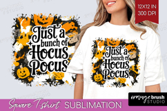 Halloween Quote Square Tshirt Background - Sarcastic PNG Product Image 1