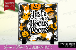 Halloween Quote Slate PNG - Sarcastic Square Slate Product Image 1