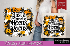 Halloween Quote Tote Bag - Sarcastic Tote Bag PNG Product Image 1