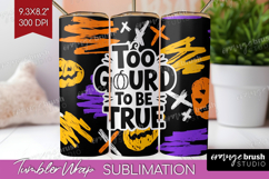 Halloween Quote Tumbler Wrap - Sarcastic Tumbler PNG Product Image 1