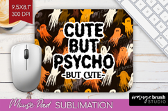 Halloween Quote Mouse Pad Sublimation - Sarcastic Mousepad Product Image 1