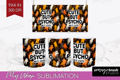 Halloween Quote Mug Wrap - Sarcastic Mug PNG Sublimation Product Image 1