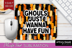 Halloween Quote Mouse Pad Sublimation - Sarcastic Mousepad Product Image 1