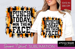 Sarcastic Halloween Quote Square Tshirt Background - Brush Product Image 1