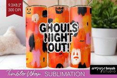 Halloween Quote Tumbler Wrap - Sarcastic Tumbler PNG Product Image 1