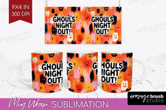 Halloween Quote Mug Wrap - Sarcastic Mug PNG Sublimation Product Image 1