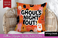 Halloween Quote Pillow Sublimation - Sarcastic Pillow Cover Product Image 1