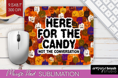 Halloween Quote Mouse Pad Sublimation - Sarcastic Mousepad Product Image 1