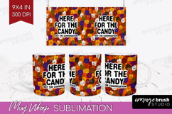 Halloween Quote Mug Wrap - Sarcastic Mug PNG Sublimation Product Image 1